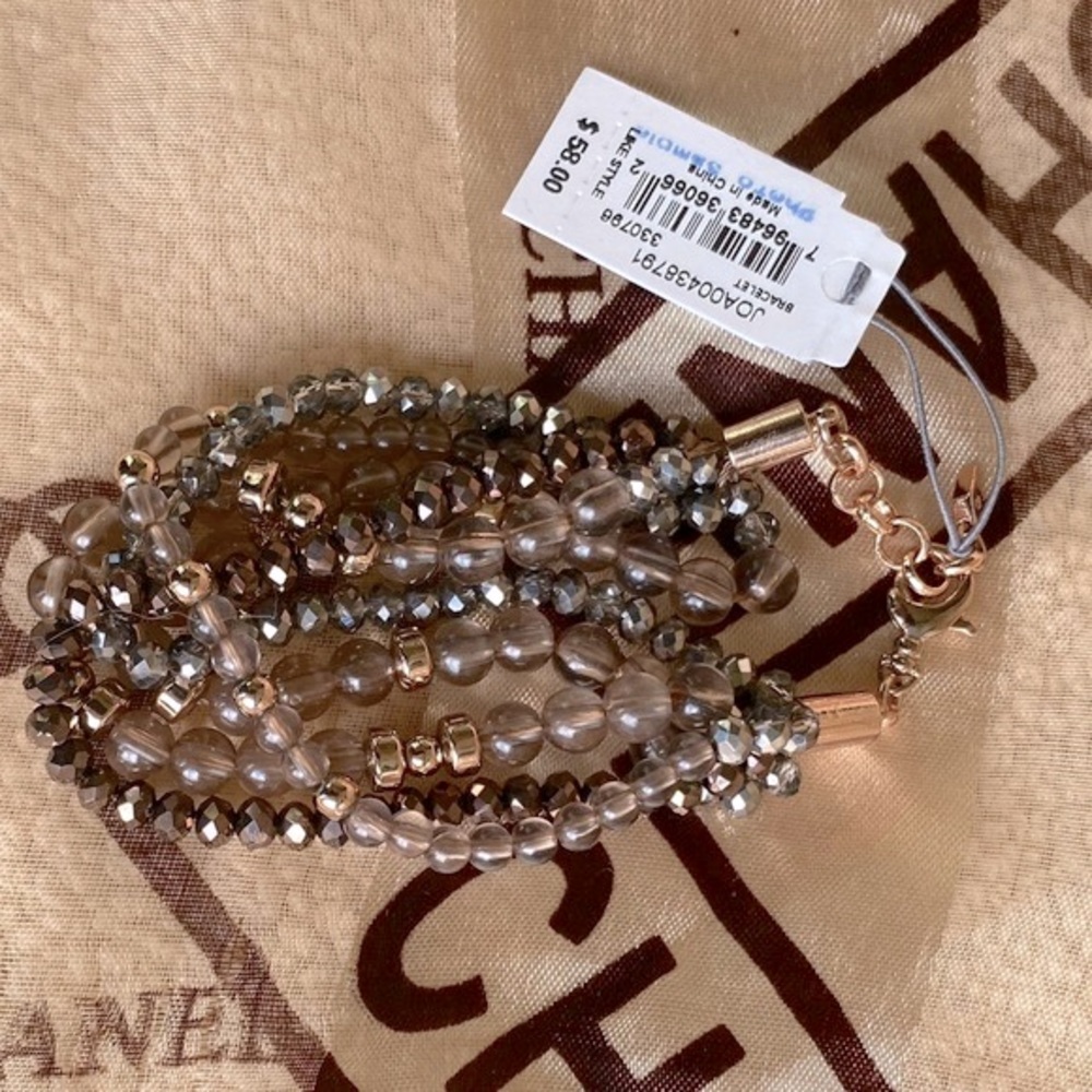 Fossil Multi Strand Bracelet Bracelet New With Tags